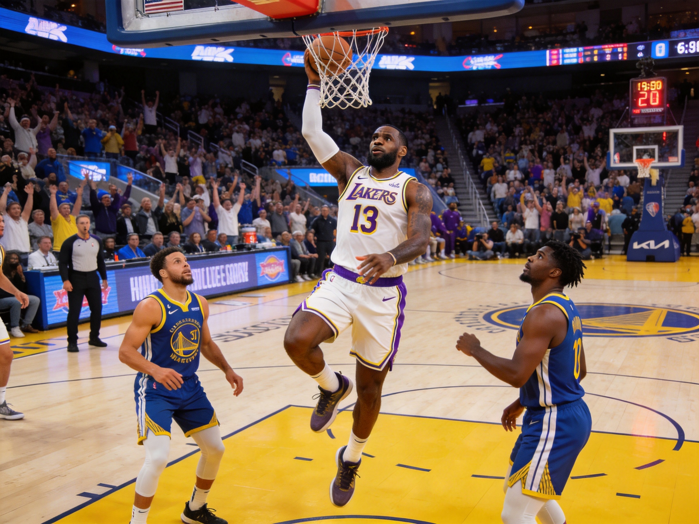 NBA赛场集锦